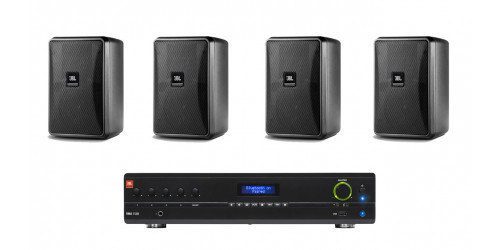 Комплект акустики 4 настінних динаміки JBL Control 25-1 | Bluetooth | 4х30Вт